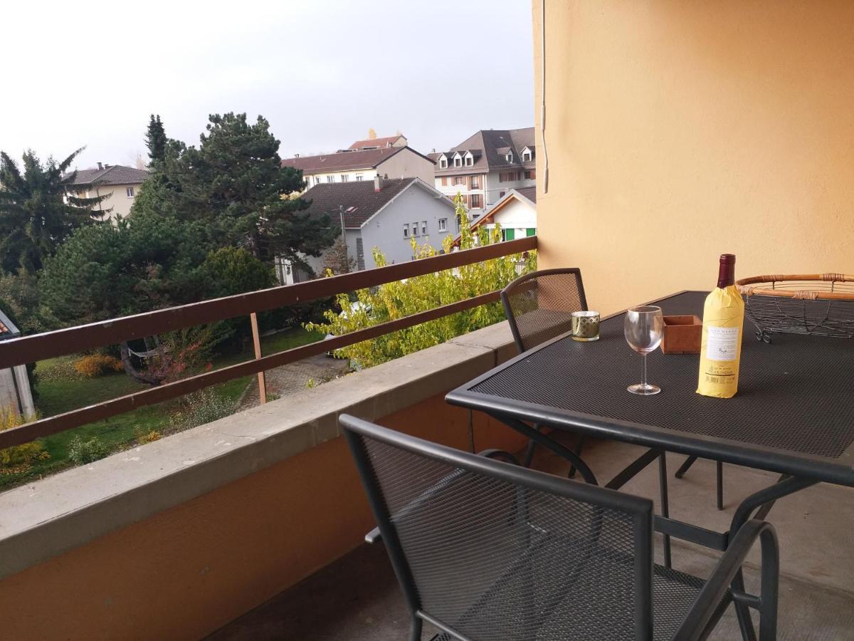 Alpine Apartment Villeneuve Ngoại thất bức ảnh
